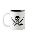 Authentic Pirate Flag of Jack Rackam mugs by PirateTavern Authentic Pirate Flag of Jack Rackam mugs