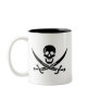 Authentic Pirate Flag of Jack Rackam Mugs
