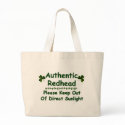 Authentic Redhead bags
