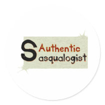 Authentic Sasqualogist stickers