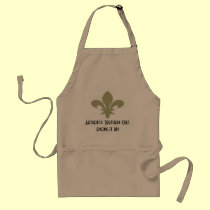 Authentic Southern Chef apron aprons