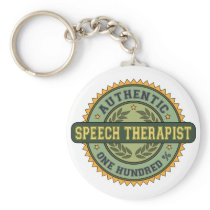 Authentic Speech Therapist Keychain