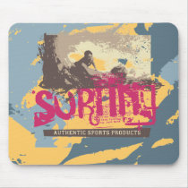 Authentic Surfing Tshirts and Gifts mousepads