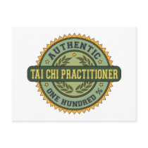 Authentic Tai Chi Practitioner postcards by 1000suns Authentic Tai Chi Practitioner postcards