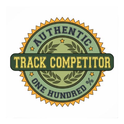 Authentic Track Competitor Posters by 1000suns