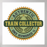 Authentic Train Collector Posters