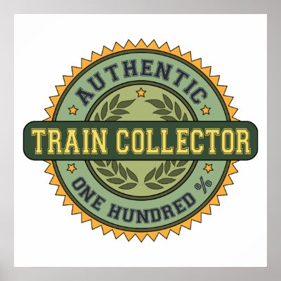 Authentic Train Collector Posters by 1000suns