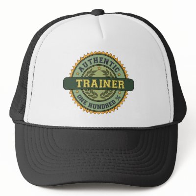 Authentic Trainer Trucker Hat by 1000suns