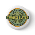 Authentic Trumpet Player Pin
