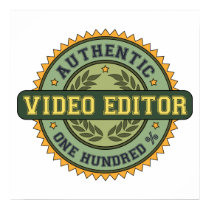 Authentic Video Editor posters