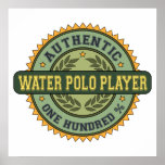 Authentic Water Polo Player posters