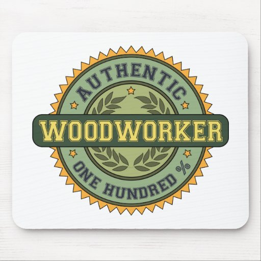Authentic Woodworker Mouse Mat