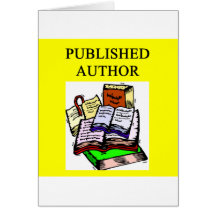 AUTHOR and writer Card