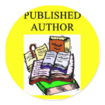 AUTHOR and writer Sticker