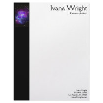 Author Book Cover Letterhead