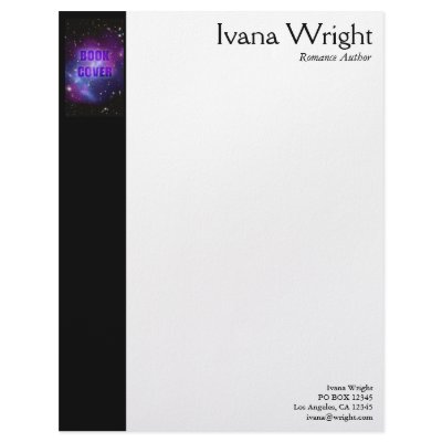 Author Book Cover Letterhead by annaleeblysse