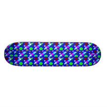 Author Cheyene M. Lopez Circles Of Bubbles Mess Sk Skate Deck