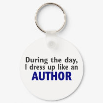 AUTHOR During The Day keychains by professiongifts AUTHOR During The Day keychains