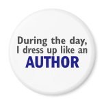 AUTHOR During The Day Fridge Magnets