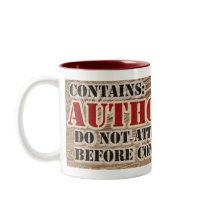 Author Fuel Mug by Writersfort Author Fuel Mug