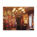 Author - In the Library Post Card