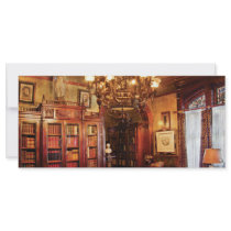 Author - In the Library Personalized Rack Card
