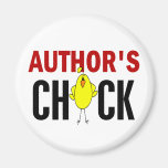 Author’s Chick Refrigerator Magnets
