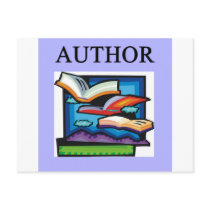 AUTHORS and writers postcards