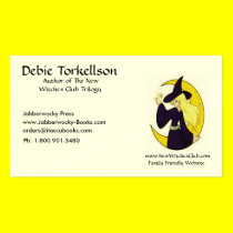 Author's  business card business cards