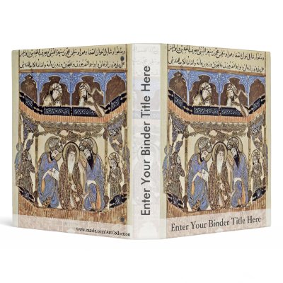 Authors In Their Own Milieu By Irakischer Maler Vo Vinyl Binder by Artcollection