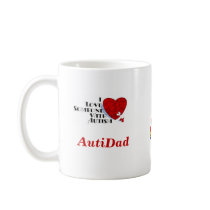 AutiDad Mug by queenunique AutiDad Mug