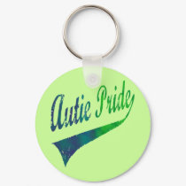 Autie Pride Keychain