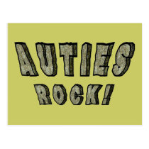 Auties Rock Postcard