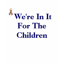 autis  We're In ItFor The Children t-shirt