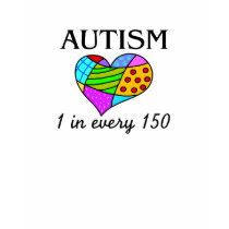 Autism 1 in 150 t shirt