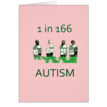Autism 1 in 166 cards