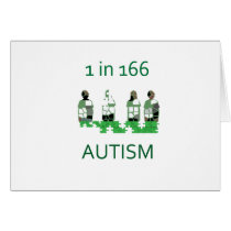 Autism 1 in 166 cards