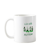 Autism 1 in 166 mugs