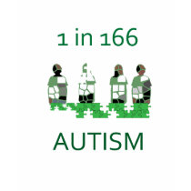Autism 1 in 166 t-shirts