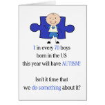 Autism 1 in 70 card