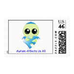 Autism Affects - Baby Cthulhu Postage