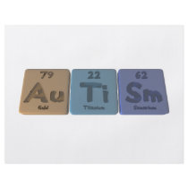 Autism-Au-Ti-Sm-Gold-Titanium-Samarium Flyer Design