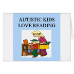 autism auristic kids love reading greeting cards