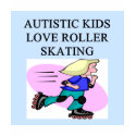 los niños autistas autismo amor patinaje sobre rue camisetas