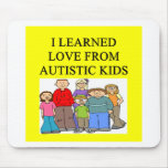 autism autustic kid son daughter love mouse mats