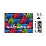 Autism Awareness 1 Postage Stamps