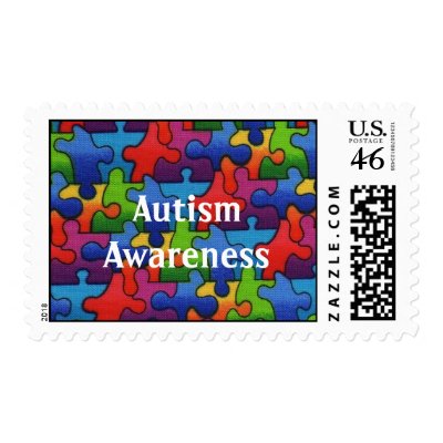 Autism Awareness 2 Postage