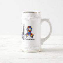 Autism Awareness 5 Mugs