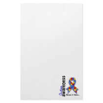 Autism Awareness 5 Custom Stationery