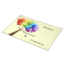 Autism Awareness American MoJo Placemat